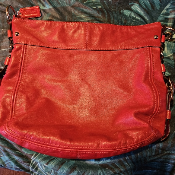 Red coach purse - Picture 11 of 11